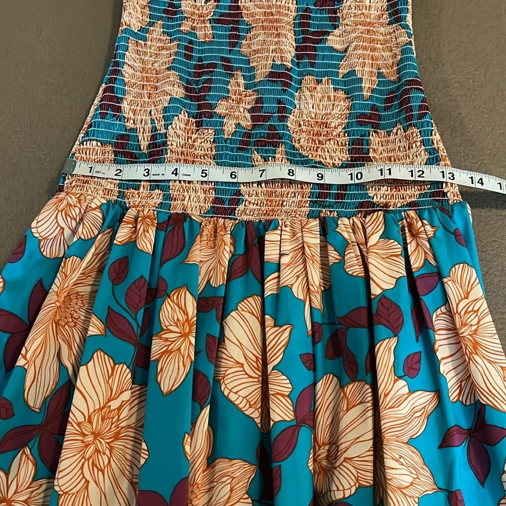 AUTUMN ADEIGBO NWOT Cassie Floral Smocked Sun Dress - Size 2 - Picture 8 of 12